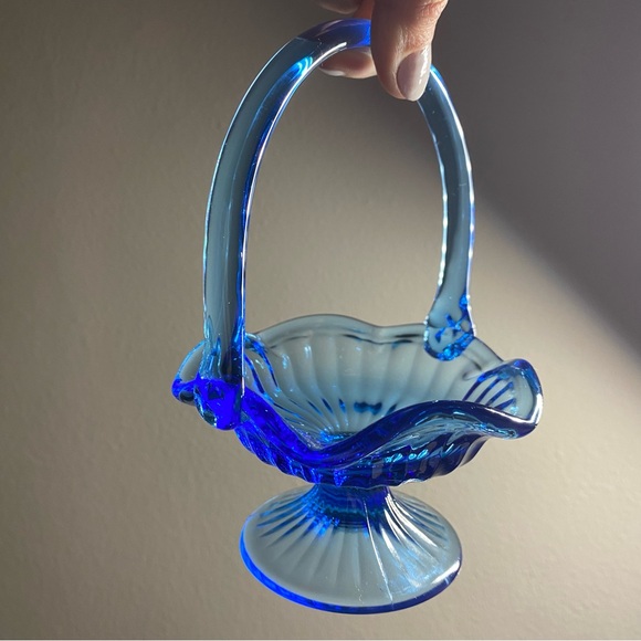 Vintage Blue Decor Trinket Dish - Picture 3 of 7